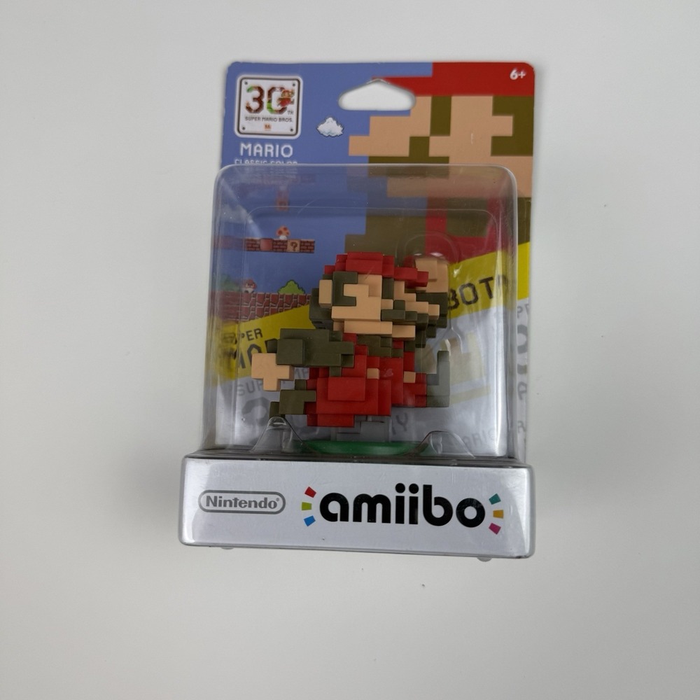Nintendo Amiibo 30th Anniversary 8-bit Super Mario Modern Color Factory Sealed